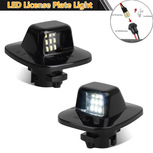 Rear LED License Plate Light Tag Lamp Assembly For Chevy GMC K1500 K2500 K3500 Rear LED License Plate Light Tag Lamp Assembly For Chevy GMC K1500 K2500 K3500